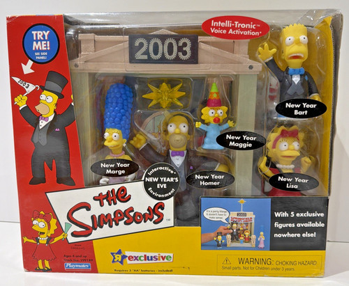 The simpsons new years - simpsons,