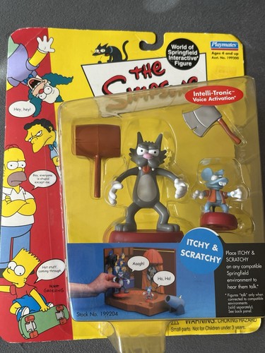Itchy scratchy figures the - &,