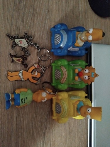 The simpsons toys - the,