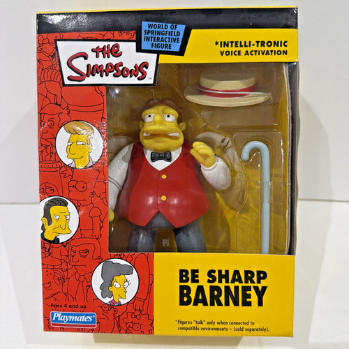 The simpsons sharp barney - be,