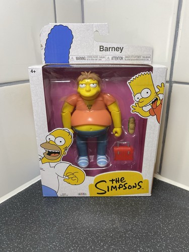 The simpsons barney action - the,