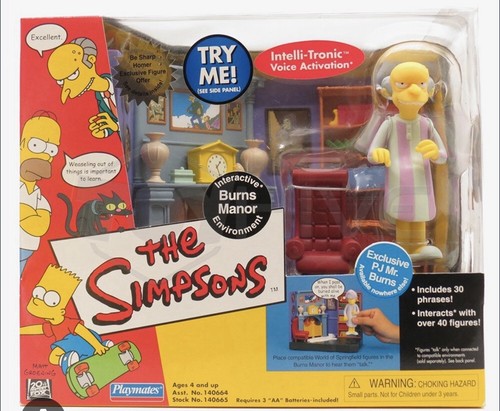 Simpsons burns manor with - manor,