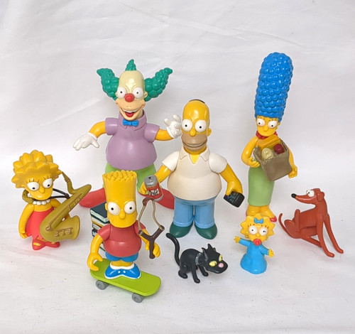The simpsons figures - the,