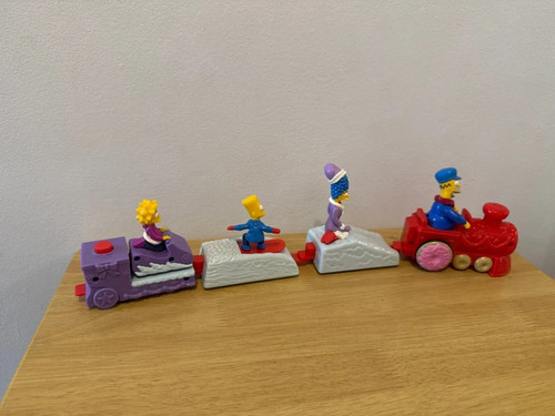 The simpsons vintage train toy - vintage,