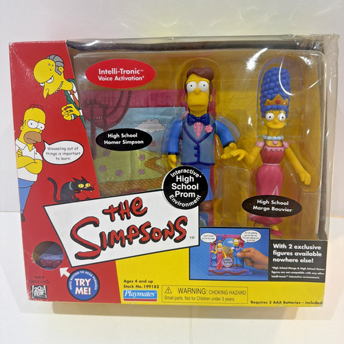 Simpsons high school prom - school,