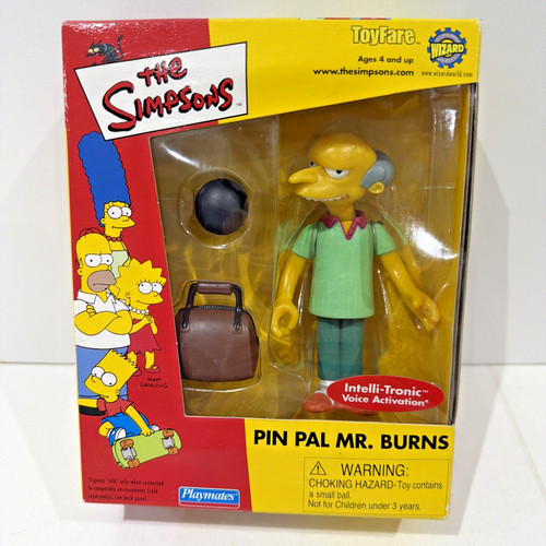 Simpsons pin pal burns - pal,