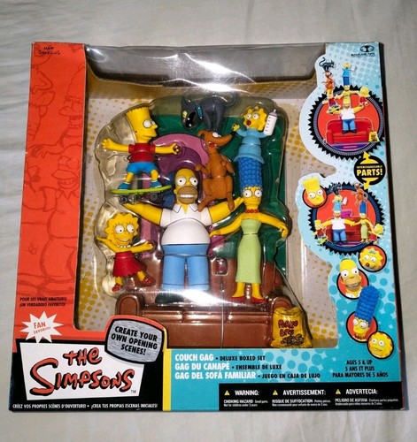The simpsons couch gag deluxe - simpsons,