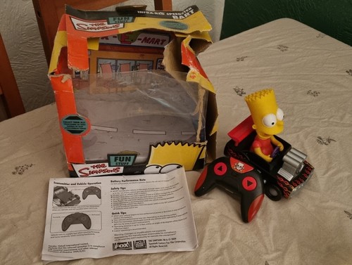 The simpsons bart remote car - simpsons, car-