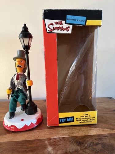 The simpsons burns scrooge - the,